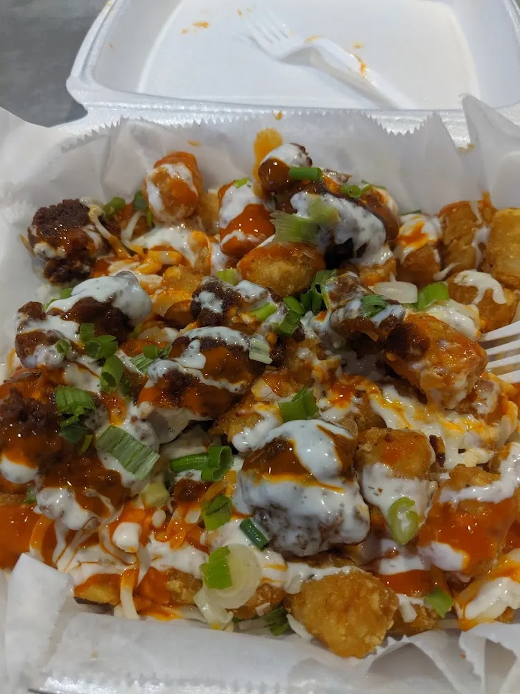 Buffalo Chicken Tots